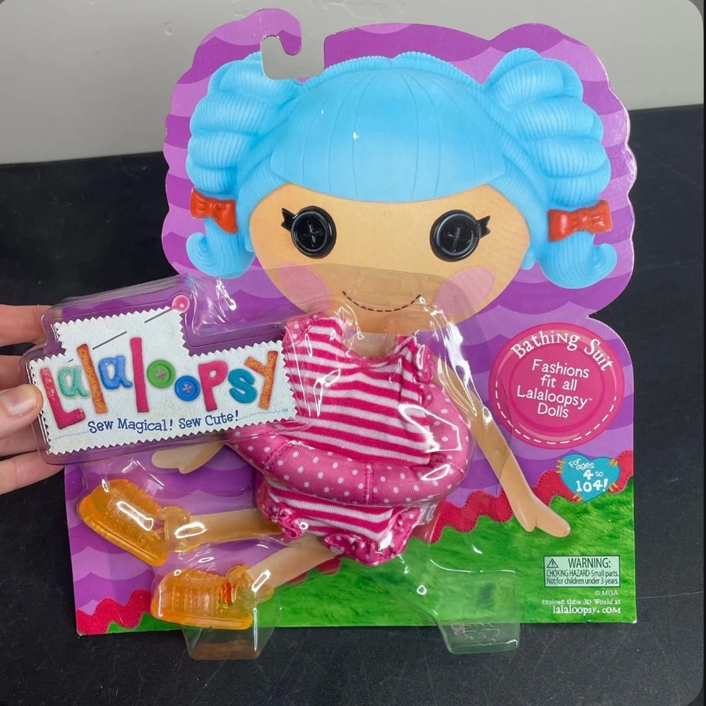Lalaloopsy Bathing Suit & Shoes NEW IN PKG